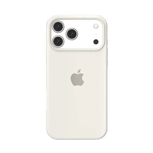 Funda Silicona iPhone 17 PRO - Crema