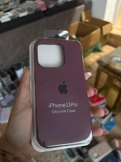 Silicone Case IPHONE 15 PRO