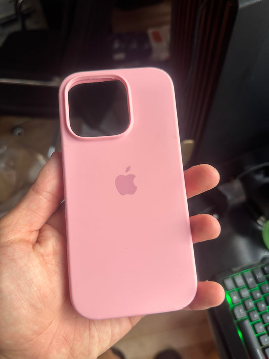 SILICONE CASE ROSE IPHONE 16 PRO