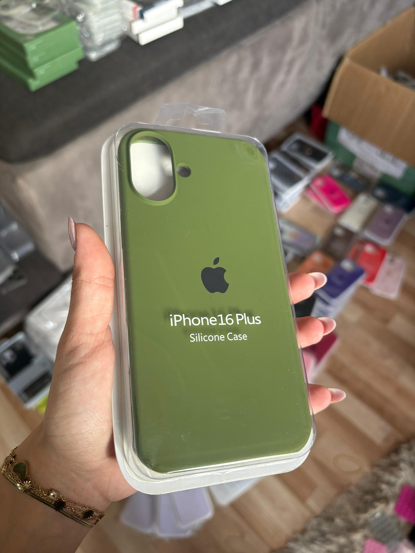 Silicone Case IPHONE 16 PLUS