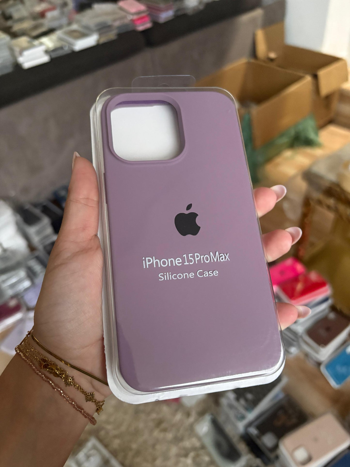 Silicone Case IPHONE 15 PRO MAX
