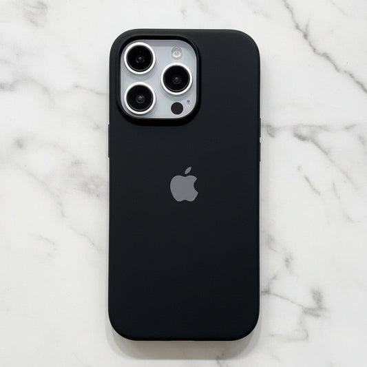Funda Silicona iPhone 14 Pro Max - Crema