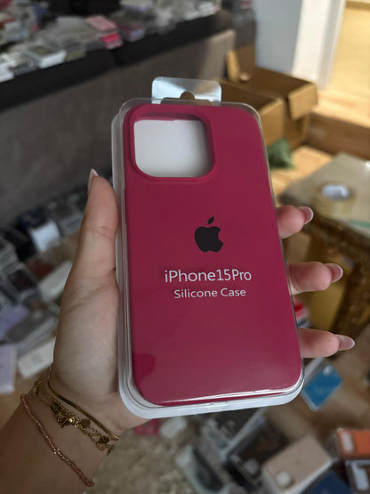 Silicone Case IPHONE 15 PRO