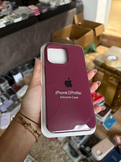 Silicone Case IPHONE 15 PRO MAX