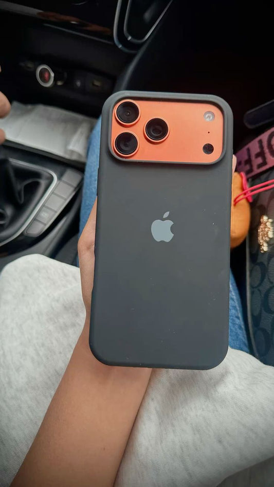 Funda Silicona iPhone 17 PRO - Negro