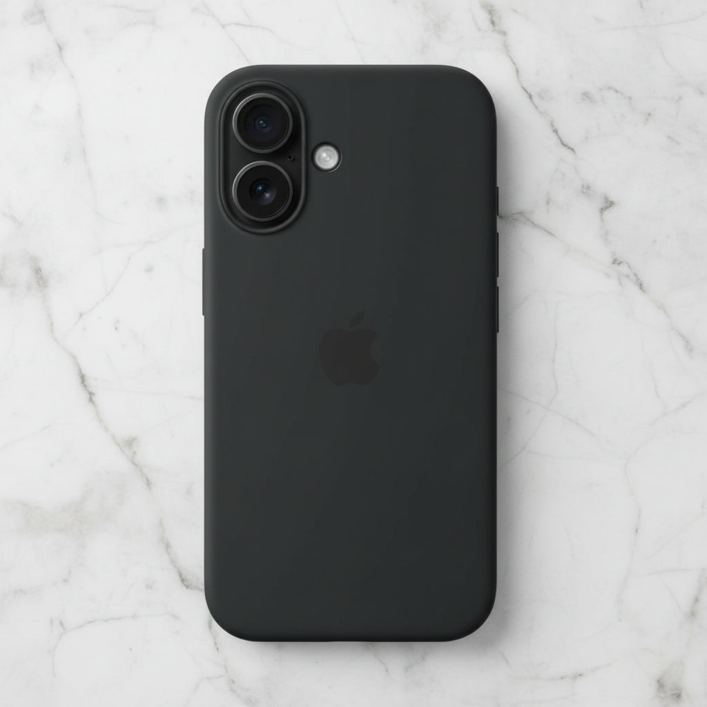 Funda Silicona iPhone 17 - Negro