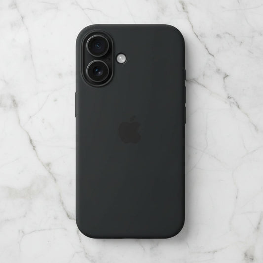 Funda Silicona iPhone 17 - Negro