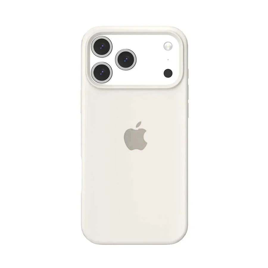Funda Silicona iPhone 17 PRO - Crema